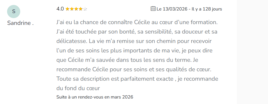 34RESA_Soins energetiques magnetiseur trouble chronique recurrent sommeil digestion tabac trauma paniques choc emotionnel menopause endo femme soin essenien egyptien Cecile Althaus